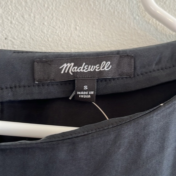 Madewell Black and White Floral Mini Dress - Picture 7 of 13